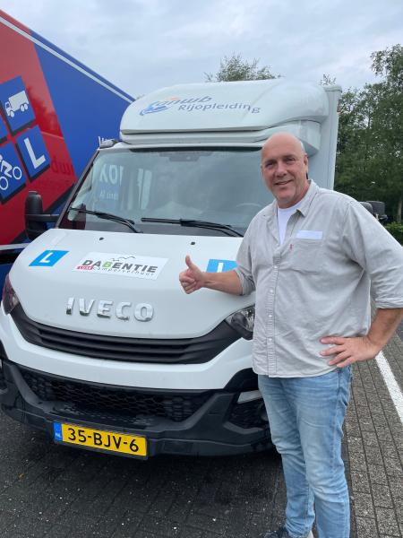 C1 rijbewijs behaald in 1 dag